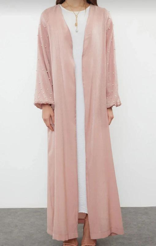 Modest Abaya — Style 9 — Pink