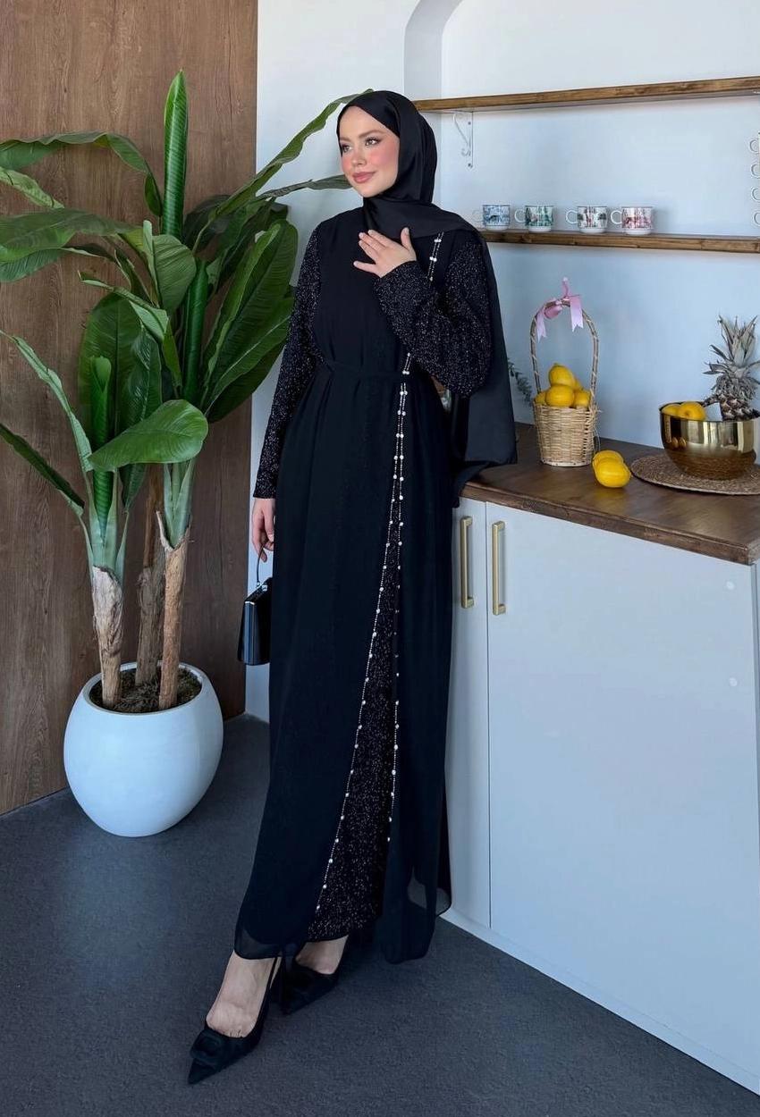 Modest Dress — Style 5 — Black