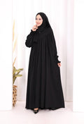 Abaya & Hijab — Black