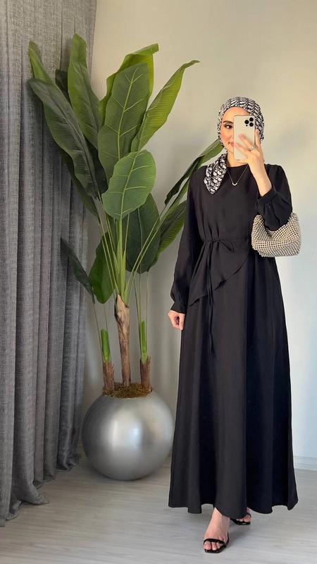 Tensel Dress — Black