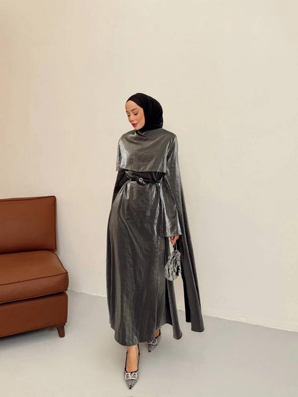Modest Dress — Style 2 — Black