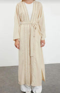Modest Abaya — Style 7 — Cream