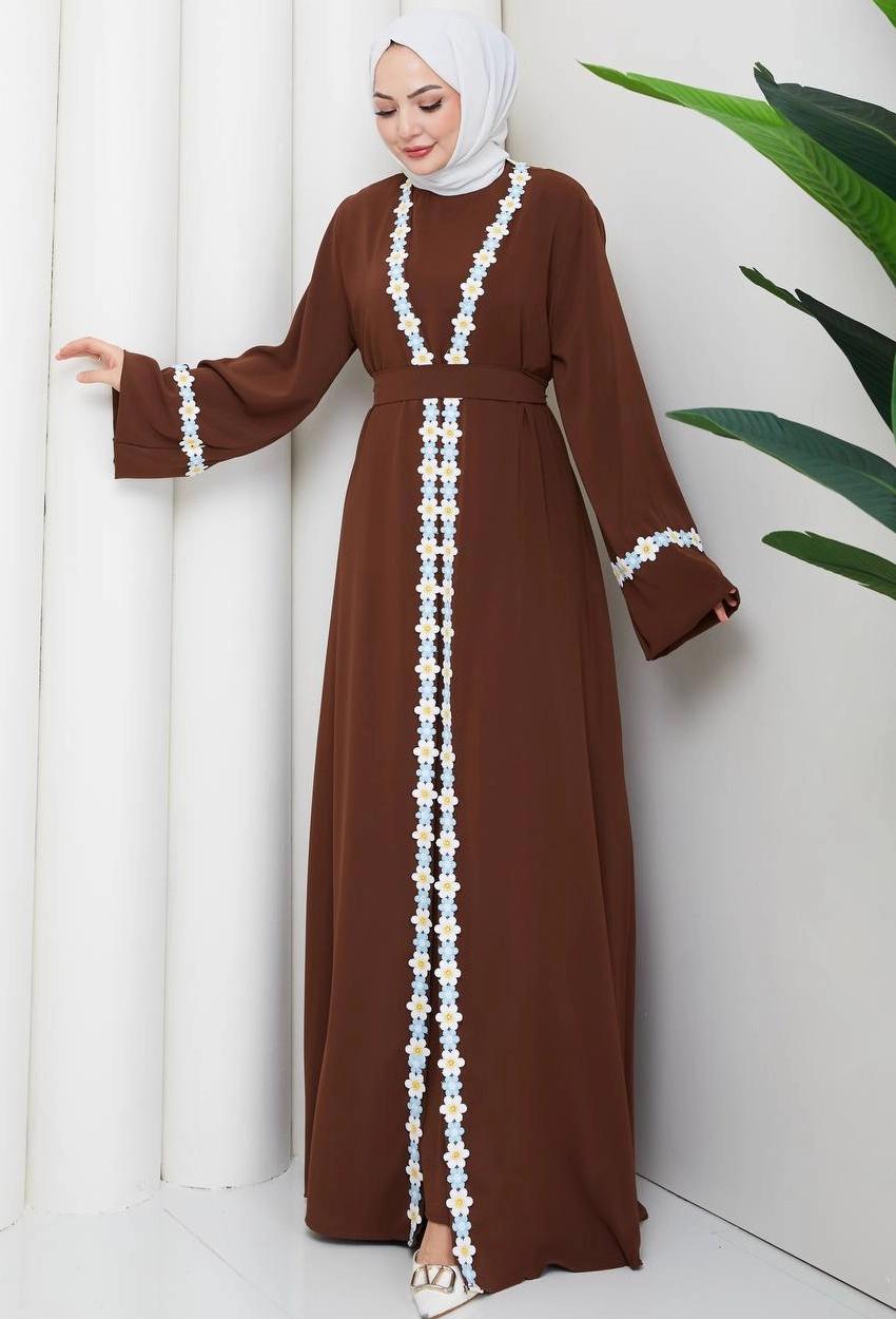 Sharmi Abaya — Brown
