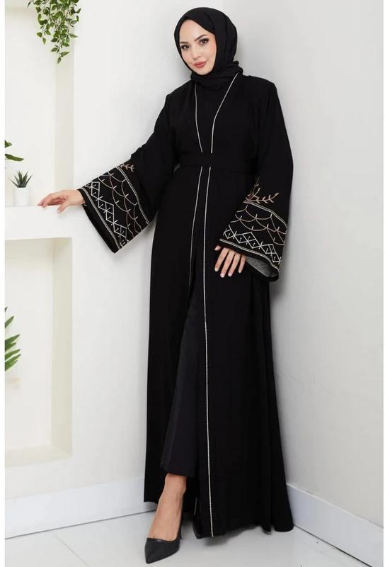 Modest Abaya — Style 11 — Black