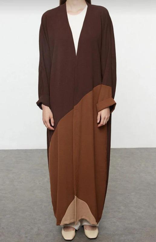Modest Abaya — Style 8 — Brown
