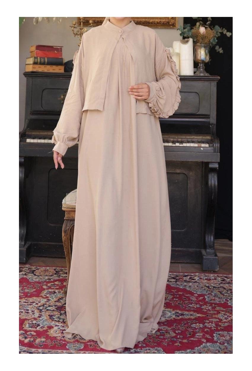 Belmando Dress Set — Beige