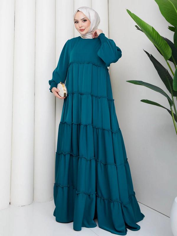 Dubai Dress — Turquoise