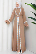 Sharmi Abaya — Beige