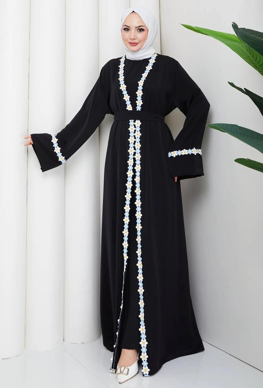 Sharmi Abaya — Black
