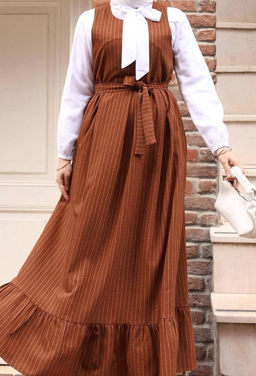 Dress Set — Brown