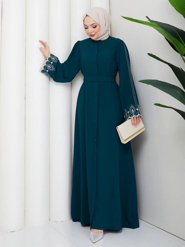 Modest Abaya — Turquoise