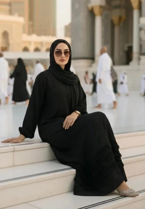 Modest Abaya — Style 12 — Black
