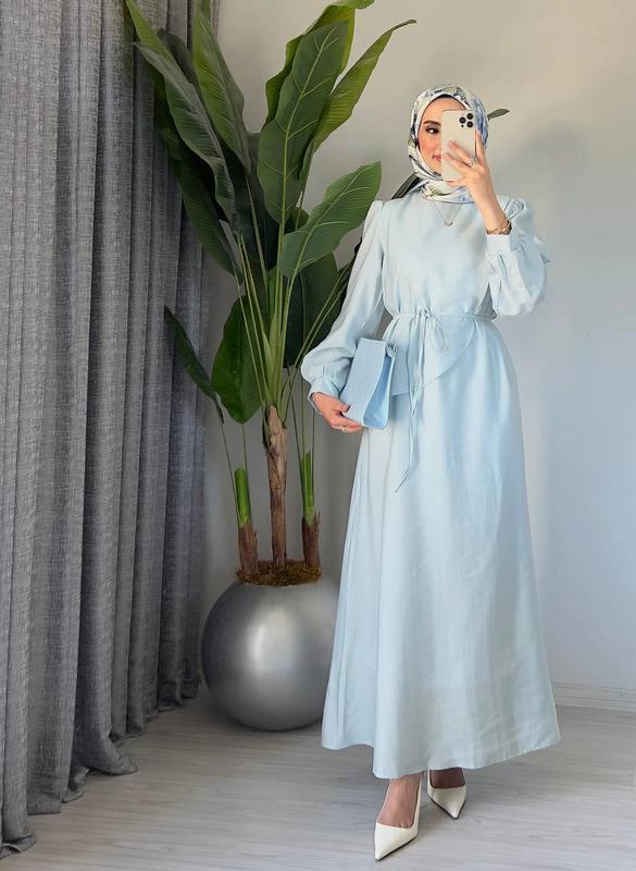 Tensel Dress — Tiffany Blue