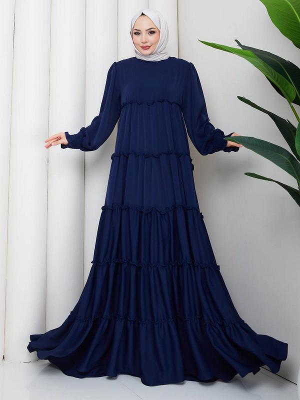 Dubai Dress — Navy