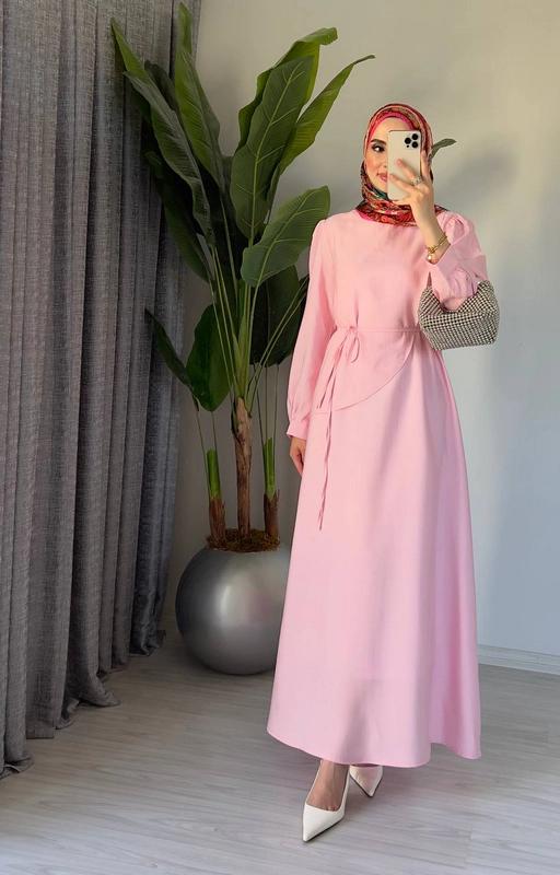 Tensel Dress — Pink