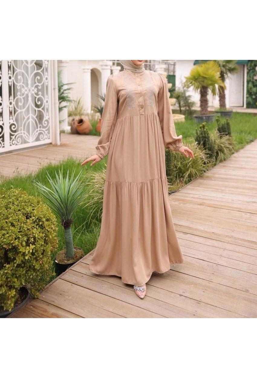 Belmando Dress — Style 3 — Beige