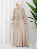 Cobra Dress — Beige