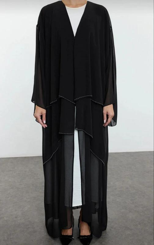 Modest Abaya — Style 6 — Black
