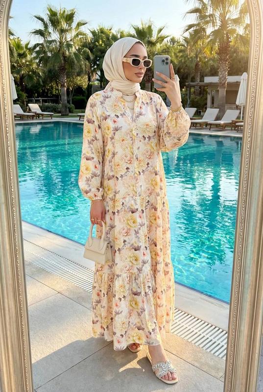 Mango Dress — Yellow