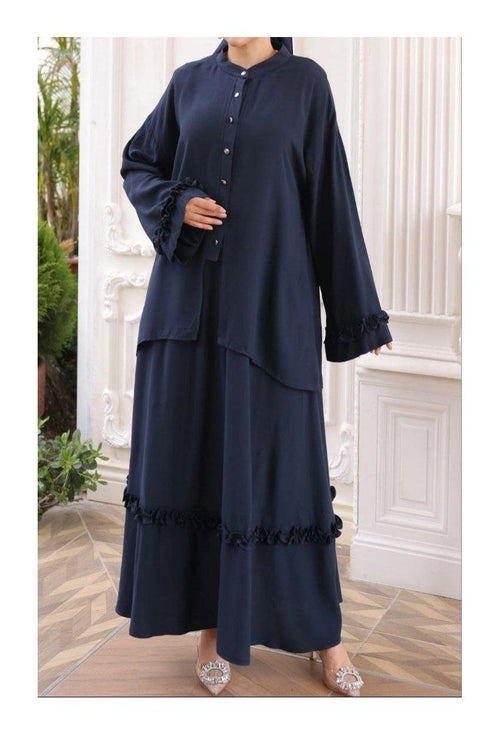 Belmando Dress — Style 2 — Navy