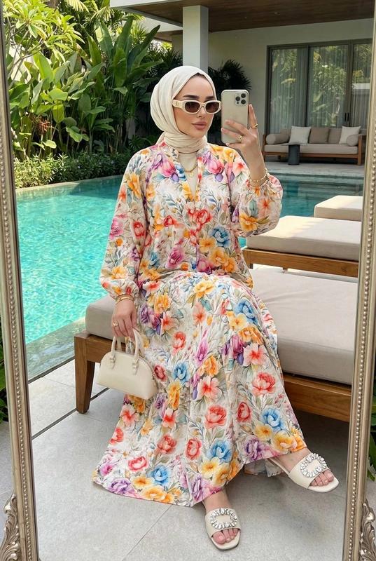 Mango Dress — Pink