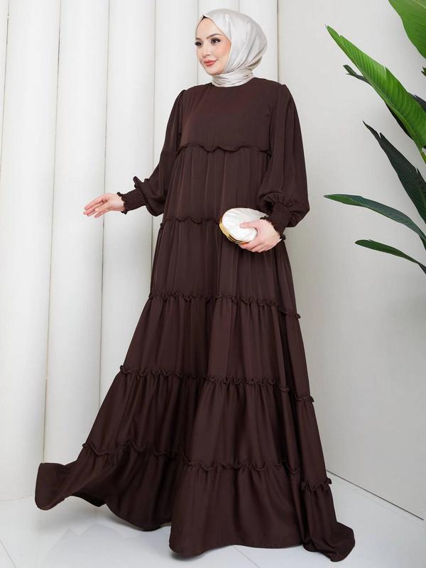 Dubai Dress — Dark Brown