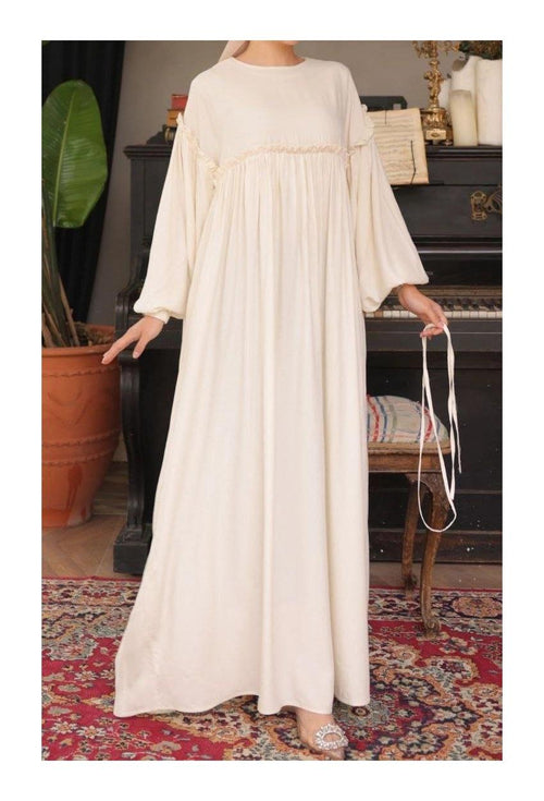 Belmando Dress — Cream